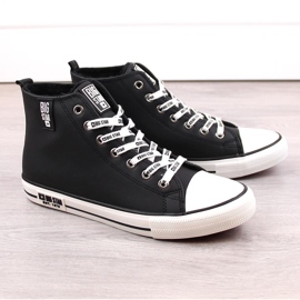 Tênis isolante masculino preto alto Big Star KK174346 1