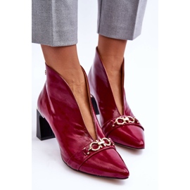 Botas de couro no salto maciejka 05262-15 fúcsia rosa 1 Botas de couro no salto maciejka 05262-15 fúcsia rosa 1