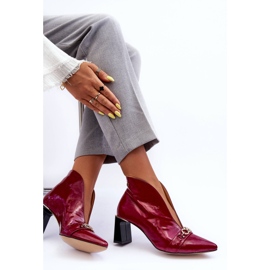 Botas de couro no salto maciejka 05262-15 fúcsia rosa 2