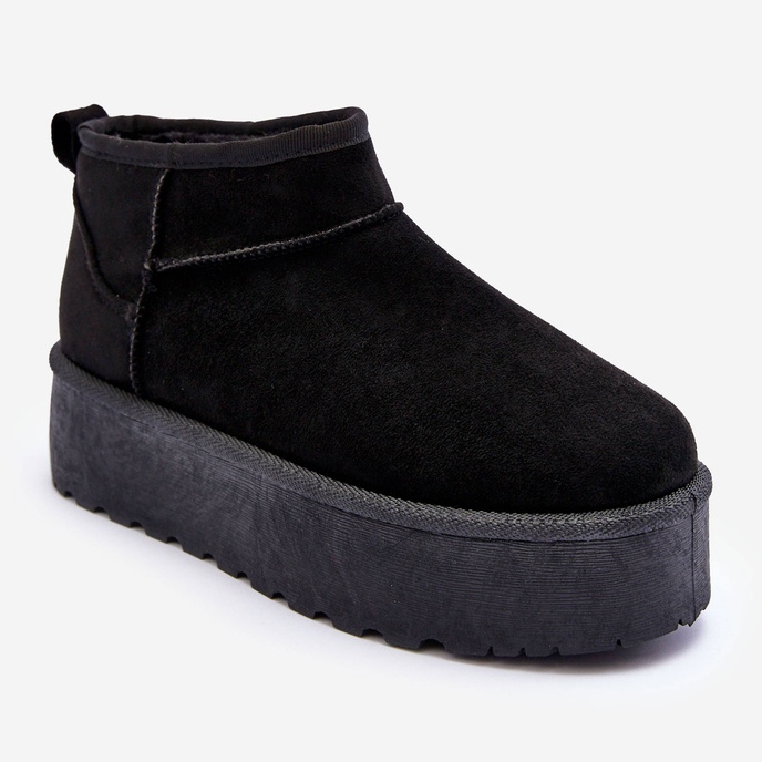 FD1 Botas de camurça para neve com plataforma Corcoran preta preto 1 FD1 Botas de camurça para neve com plataforma Corcoran preta preto 1