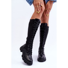 PS1 Botas Meia Baixas Preto Itona 2