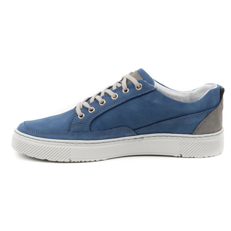 Olivier Sapatos Tênis Masculino Couro 950MA azul 1