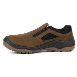 Fagum-Stomil Botas de trabalho de homem Techwork 1125 em pele castanhas marrom 1