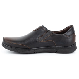 Polbut Mocassins masculinos J51 kabir preto 1