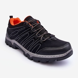 PG3 Botas de Trekking Masculinas Baixas Preto Orlando 1