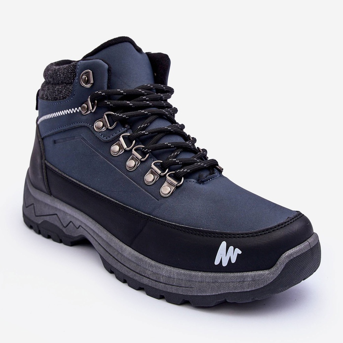 Botas de caminhada isoladas masculinas Westtide azul marinho 1