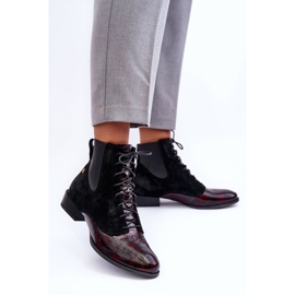 Botas Maciejka Couro Salto Baixo 06200-08 Preto 2