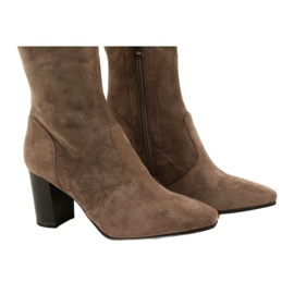 Botas femininas Bege-Taupe Stretch Caprice 9-25520-41 355 4
