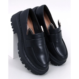 Mocassins plataforma com orelhas da Bunnies Black preto 1