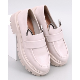 Mocassins plataforma com orelhas da Bunnies Beige bege 1