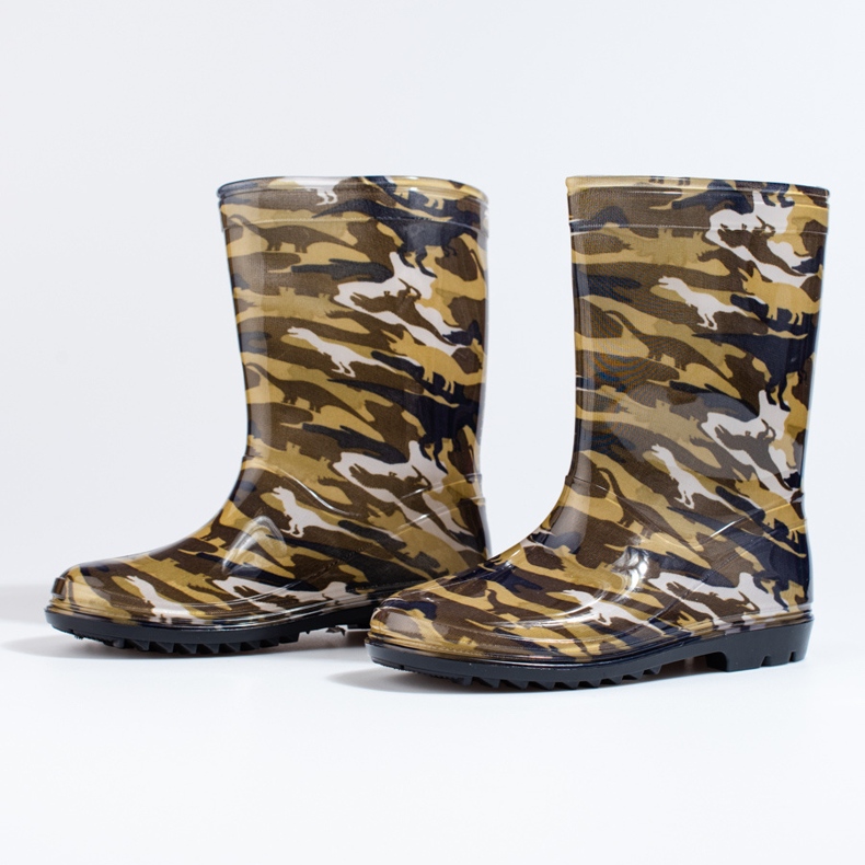 Shelovet boys camuflados wellingtons multicolorido 1