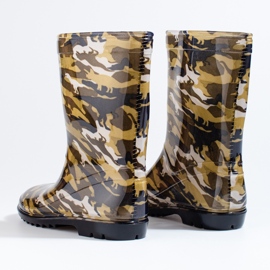 Shelovet boys camuflados wellingtons multicolorido 2