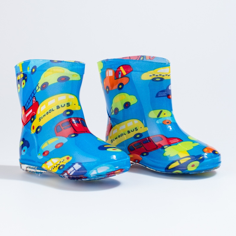 Botas de chuva azuis de menino Shelovet azul 1