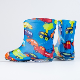 Botas de chuva azuis de menino Shelovet azul 2