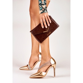 Alfinetes dourados elegantes Dourado 2