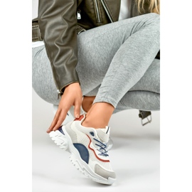 Sapatilhas brancas de mulher Laila branco 1