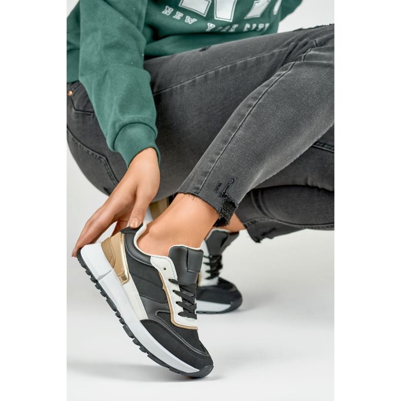 Calçados esportivos femininos Iness bege 1