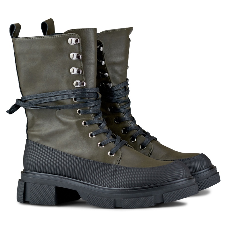 Botas de cano alto de mulher Garlin preto 1 Botas de cano alto de mulher Garlin preto 1