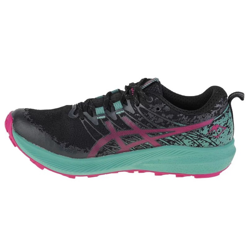 Tênis de corrida Asics Fuji Lite 2 W 1012B066-002 preto 1