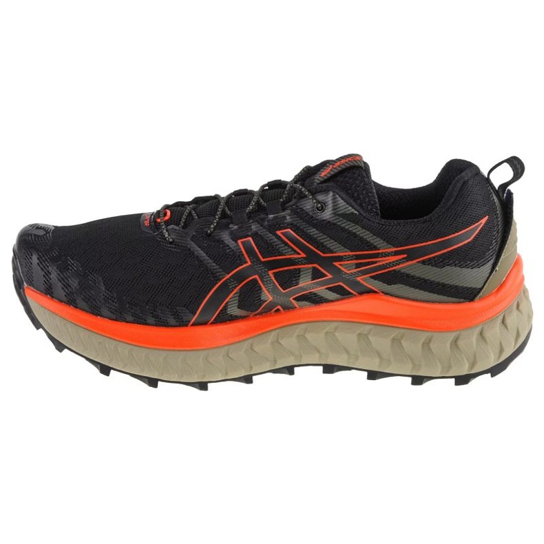Tênis de corrida Asics Trabuco Max M 1011B028-006 preto 1