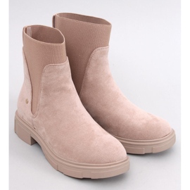 Botas Chelsea femininas Mead Khaki bege 1