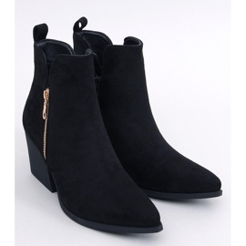 Botas de cowboy femininas Ripley pretas preto 1