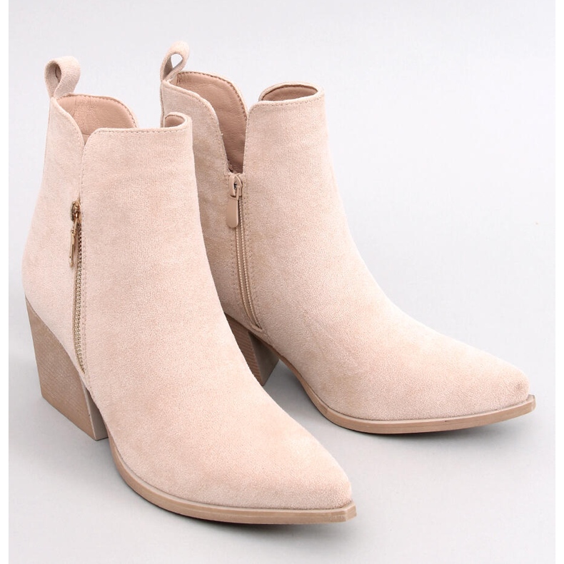 Botas de cowboy femininas Ripley Beige bege 1