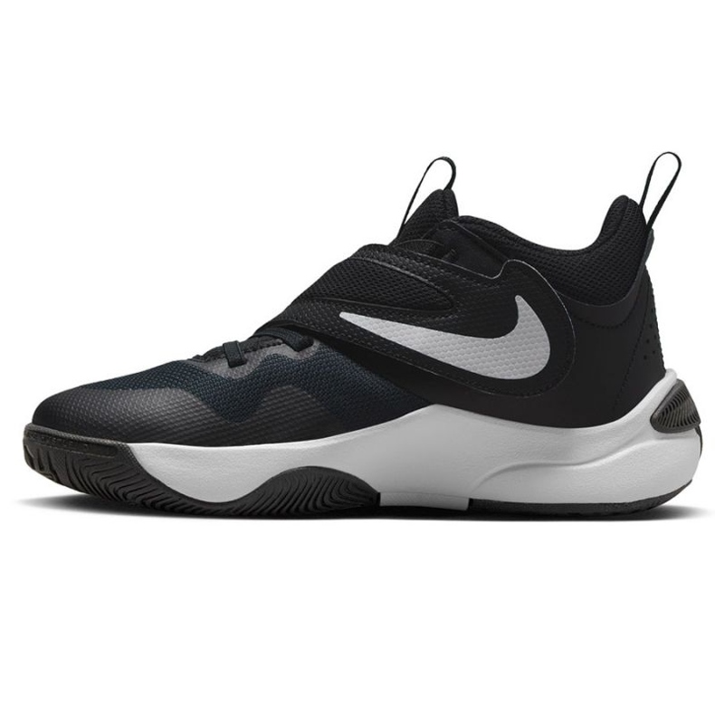 Tênis de basquete Nike Team Hustle D 11 Jr DV8996 002 preto preto 1