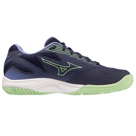 Tênis de voleibol Mizuno Cyclone Speed 4 Jr V1GD231011 azul azul 1