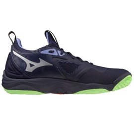 Tênis de vôlei Mizuno Wave Momentum 3 M V1GA231211 azul marinho azul 1