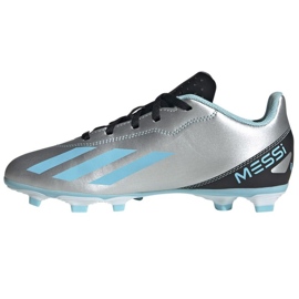 Chuteiras Adidas X Crazyfast Messi.4 FxG Jr IE4071 cinza tons de cinza 1 Chuteiras Adidas X Crazyfast Messi.4 FxG Jr IE4071 cinza tons de cinza 1