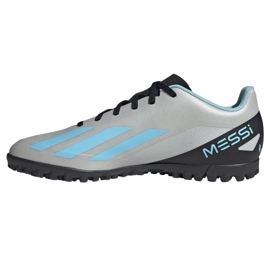 Chuteiras Adidas X Crazyfast Messi.4 Tf M IE4069 cinza tons de cinza 1 Chuteiras Adidas X Crazyfast Messi.4 Tf M IE4069 cinza tons de cinza 1