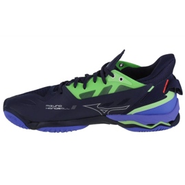 Sapatos de handebol Mizuno Wave Mirage 5 M X1GA235011 azul marinho azul 1