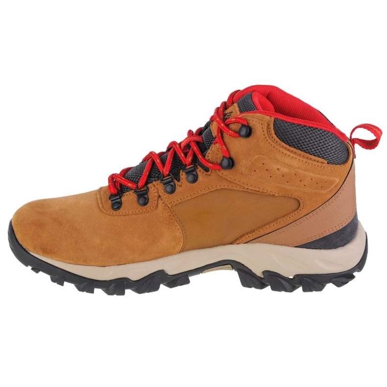Sapatos Columbia Newton Ridge Plus Ii Suede Wp M 1746411286 castanho 1