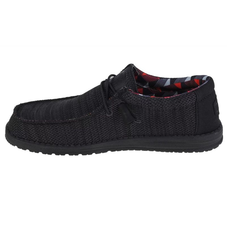 Sapatos Hey Dude Wally Sox M 40019-0XD preto 1
