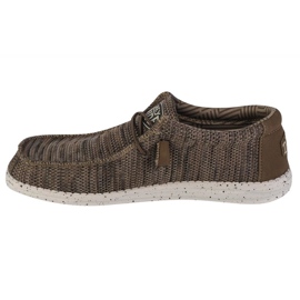 Sapatos Hey Dude Wally Sox M 40019-255 marrom 1