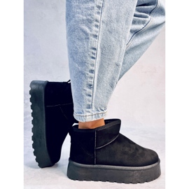 Botas de neve com plataforma Solnis Preto 2