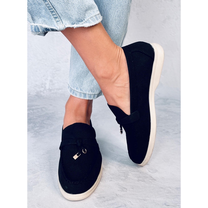 Mocassins de mulher Eunice Black preto 2