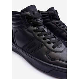 Calçados esportivos masculinos com espuma viscoelástica Big Star KK174135 906 pretos 2