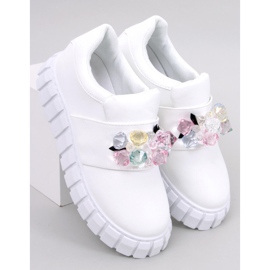 Brogues com plataforma Worth White branco 1