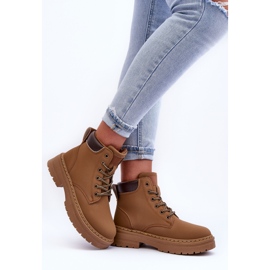 Botas femininas Trapper quentes bege escuro Corbin 2