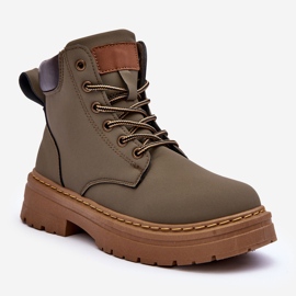 Botas Trapper Femininas Verde Quente Corbin 1 Botas Trapper Femininas Verde Quente Corbin 1