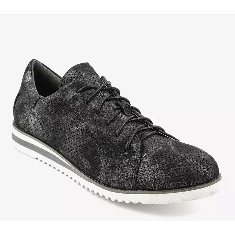 Sapatos esportivos femininos negros S18 preto 1