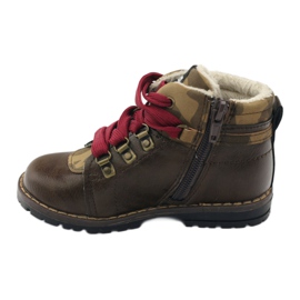 American Club Botas e botins com zíper marrom 16221 2