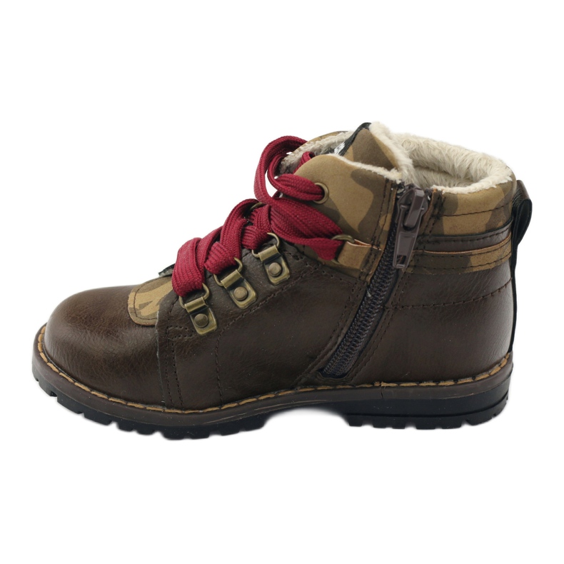 American Club Botas e botins com zíper marrom 16221 2