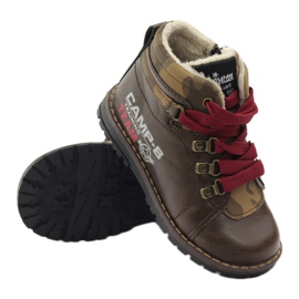 American Club Botas e botins com zíper marrom 16221 3