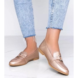 Mocassins de ouro com fivela Island Paradise dourado 2 Mocassins de ouro com fivela Island Paradise dourado 2
