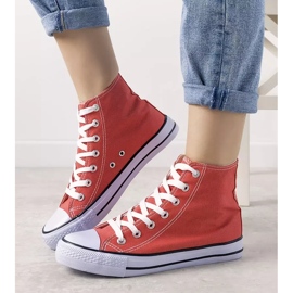 Tênis de tornozelo Coral Felis rosa 2