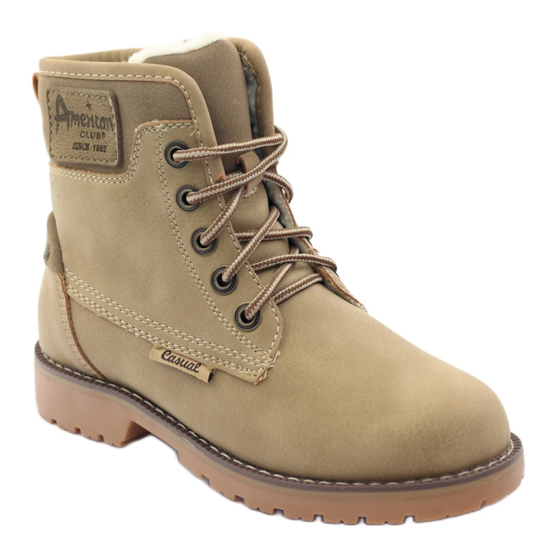 Jaquetas Warm Timber American Club 1904 Bege 1