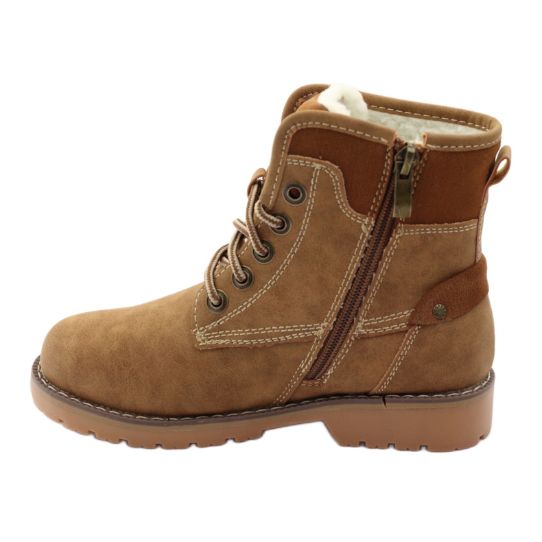 American Club Botas de inverno, botas, chinelos, camelo americano de 1904 marrom multicolorido 2